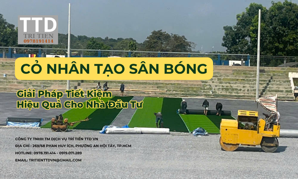Cỏ Nhân Tạo Sân Bóng – Giải Pháp Tiết Kiệm, Hiệu Quả Cho Nhà Đầu Tư